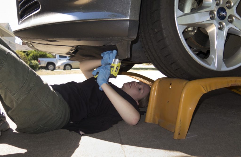 Car Oil Drain